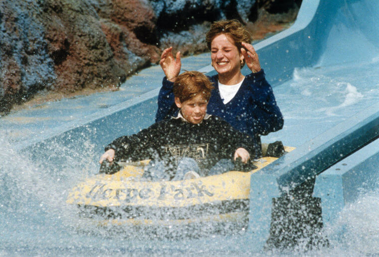Princess Diana and Prince Harry's Fun-Filled Adventure