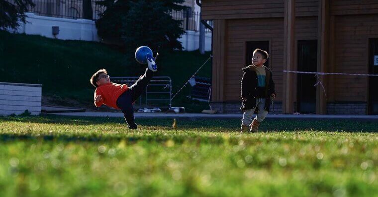 Neighborhood Kickball Games