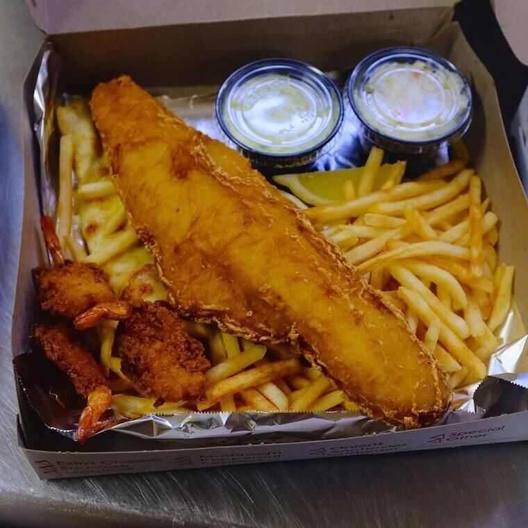 Fried Fish or Shrimp