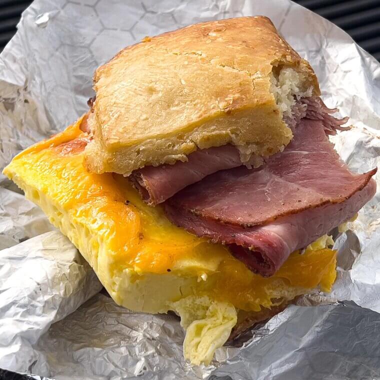 Fast-Food Breakfast Sandwiches