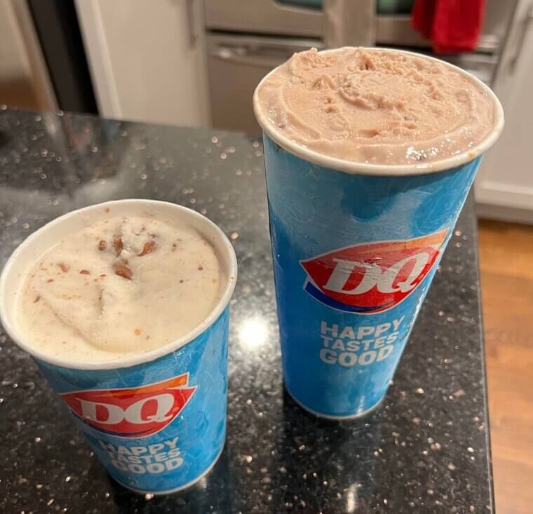 Milkshakes and Iced Coffees