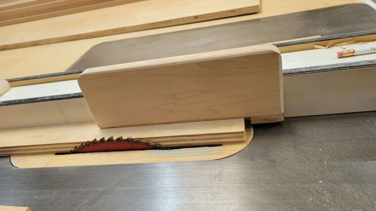 Not Using a Push Stick