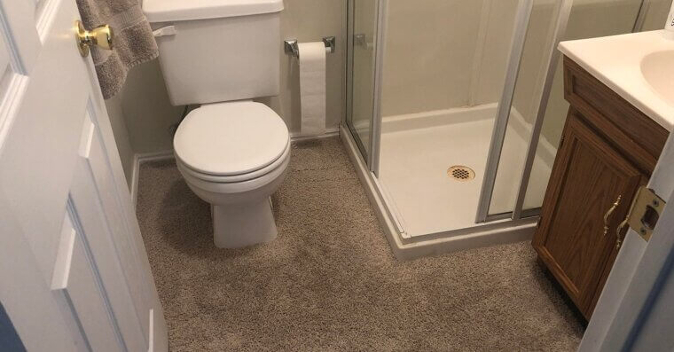 Carpeted Bathrooms