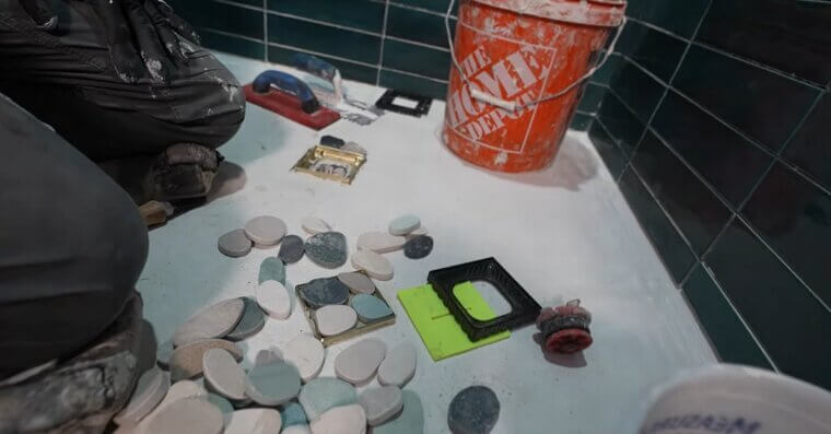 Decorative Stones in Showers