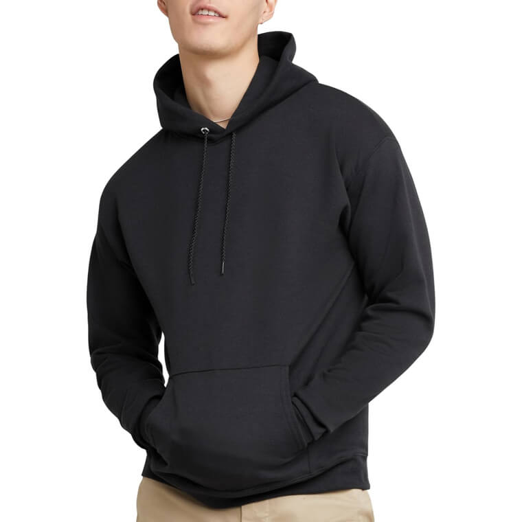 Stay Cozy in Hanes Hoodie - EcoSmart Fleece Comfort Now 44% Off!
