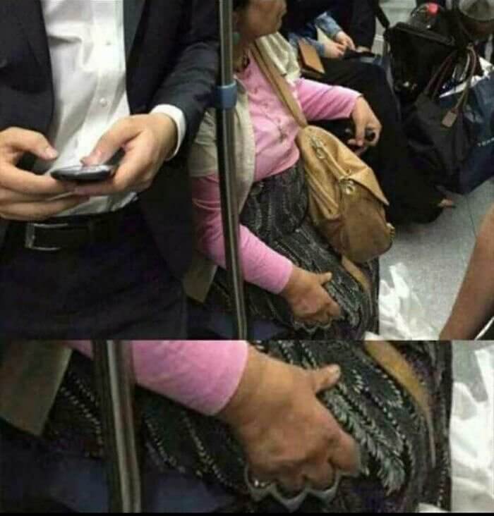 No One Is Taking This Grandma's Purse