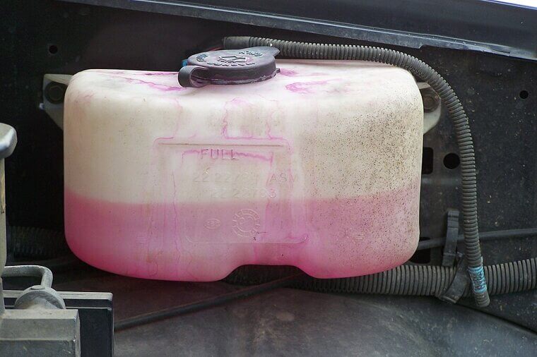 Using Windshield Wiper Fluid as Coolant
