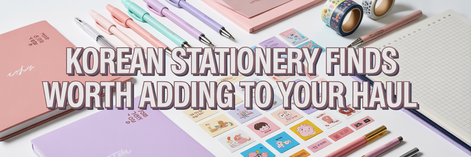 Korean Stationery Finds Worth Adding to Your Haul