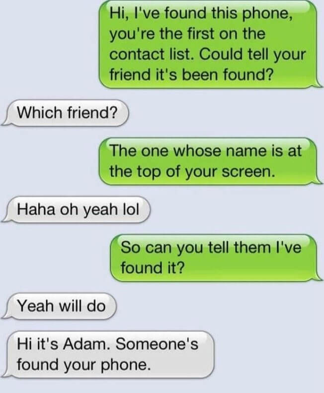 Thanks for That, Adam