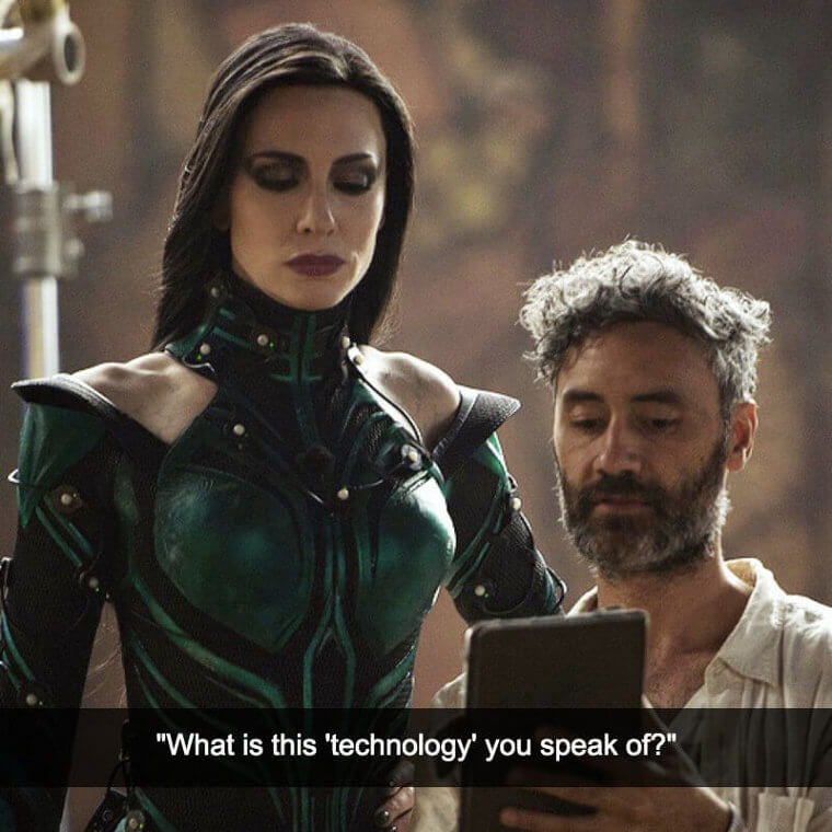 We Have The Goddess Of Death On FaceTime (Thor: Ragnarok)