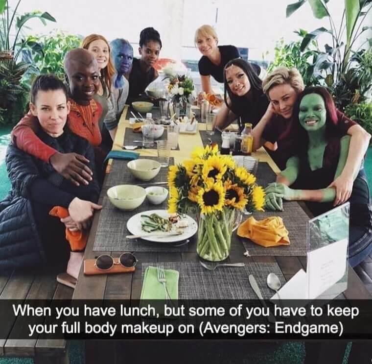 Lunching In Character (Avengers: Endgame)