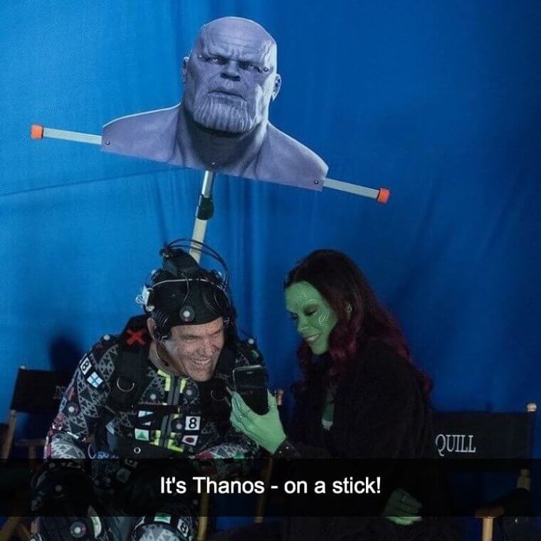 Stick 'Em Up, Thanos (Avengers: Infinity War)
