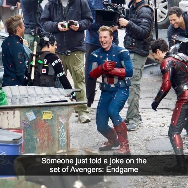 Cracking Jokes (Avengers: Endgame)