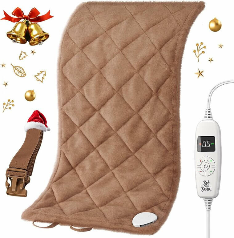 Bob & Brad Heating Pad - Perfect Winter Relief for Back & Neck