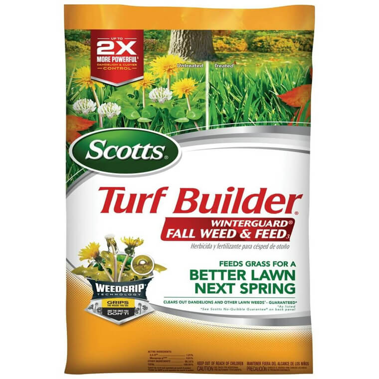 Turf Builder Fall Fertilizer & Weed Killer - Enjoy 12% Off!