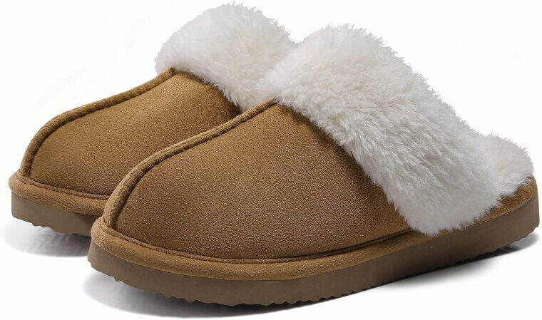 Litfun Fuzzy Slippers - Cozy Comfort for Winter - Now 56% Off!