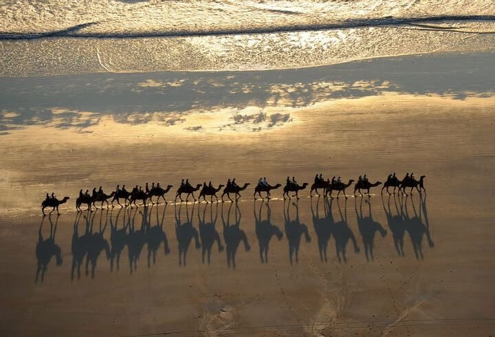 A Praia do Cabo na Austrália devia ser a Praia do Camelo