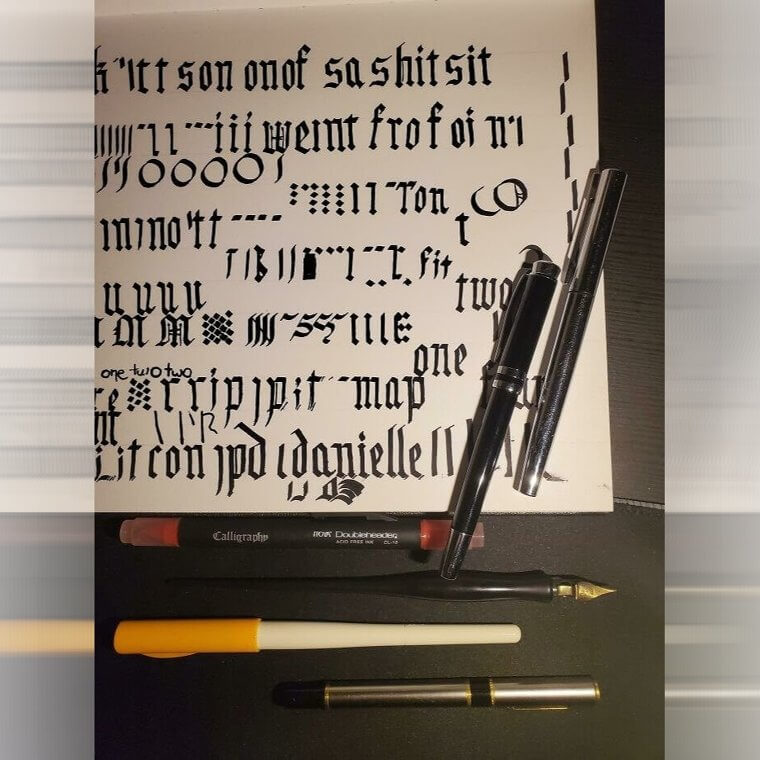 Time for the Calligraphy Lesson