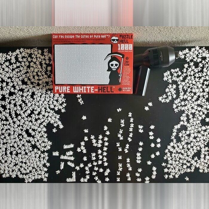 Pure White Hell