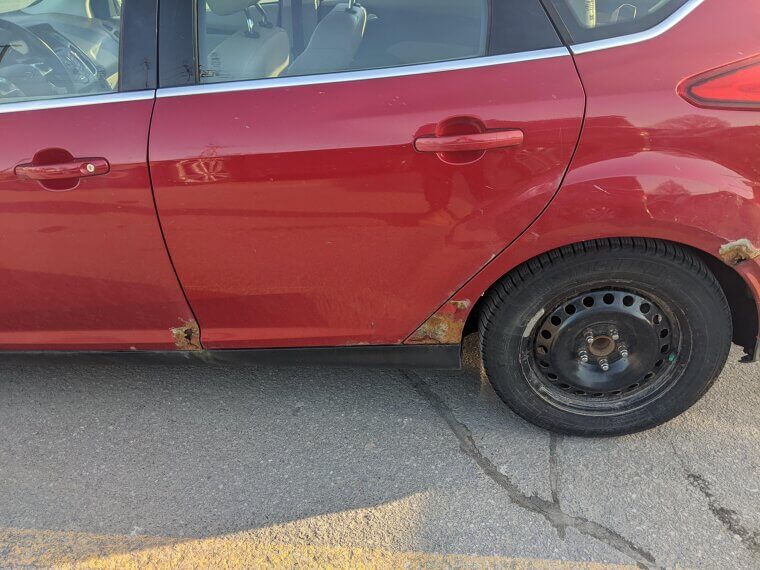Address Rust Spots Immediately