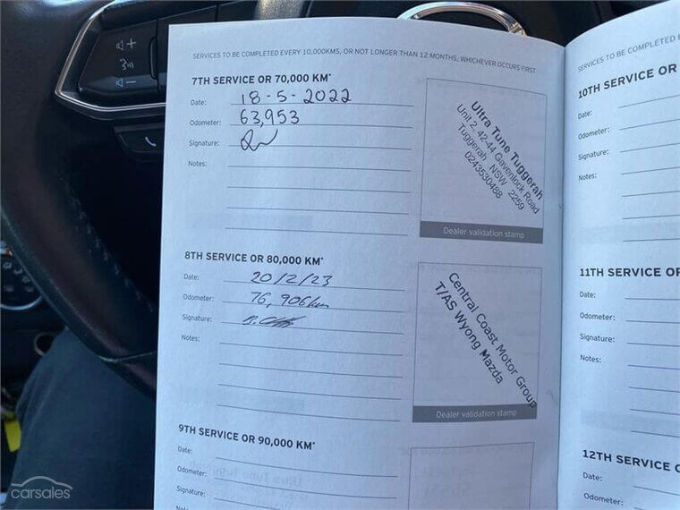 Keep Detailed Service Records