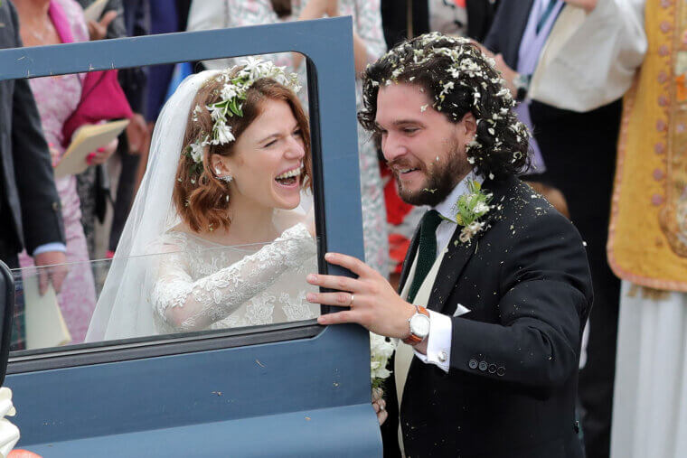 Rose Leslie and Kit Harington - Fell in Love on the Set of "Game of Thrones"