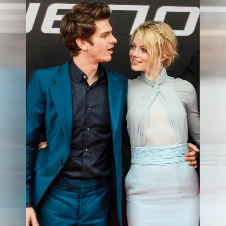Emma Stone and Andrew Garfield - Fell in Love on the Set of "The Amazing Spider-Man"