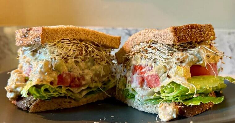 Chickpea Salad Sandwich