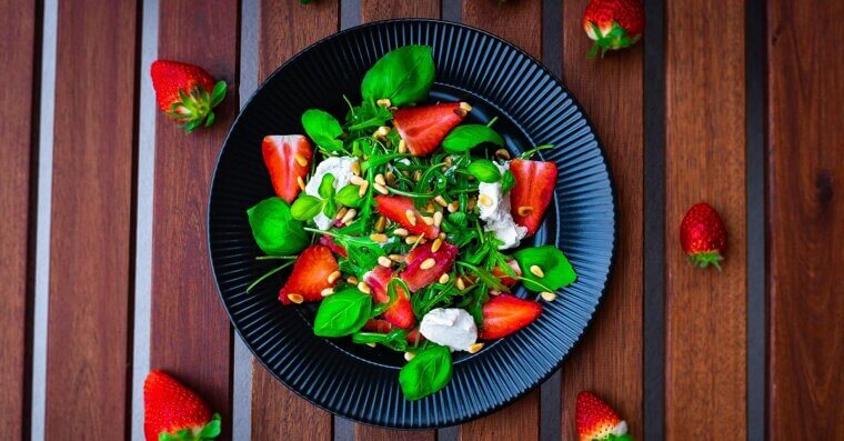 Strawberry Caprese Salad