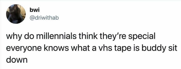 Saying You Used To Have VHS Tapes Is Like Saying You Used The First Cell Phone