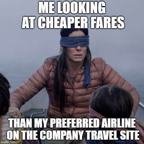 When You Would Rather Pay More Than Travel With A Different Airline