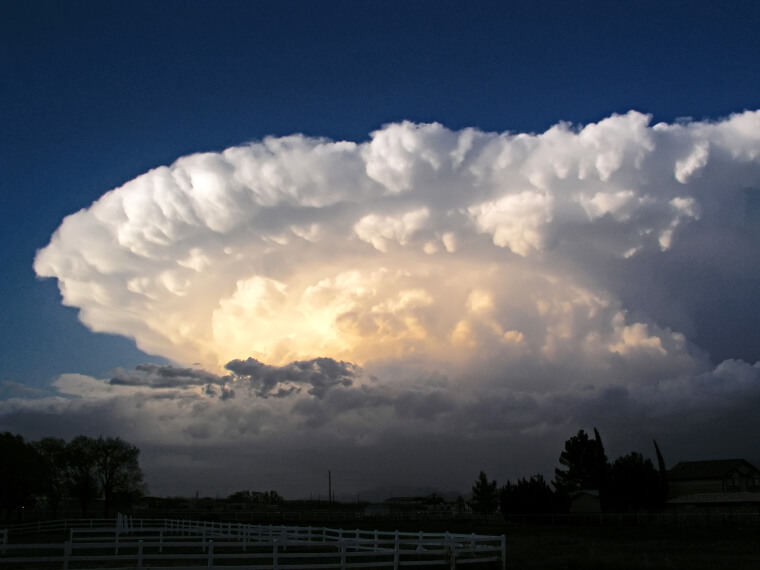 A Perigosa Tempestade Supercelular