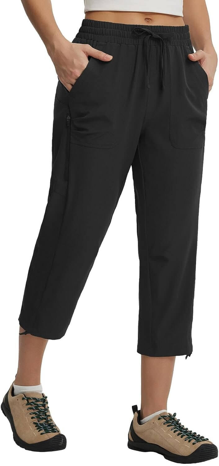 Baleaf Women's Capri - Quick Dry, Water Resistant, Perfect for Hiking Adventures - Now 24% Off!
