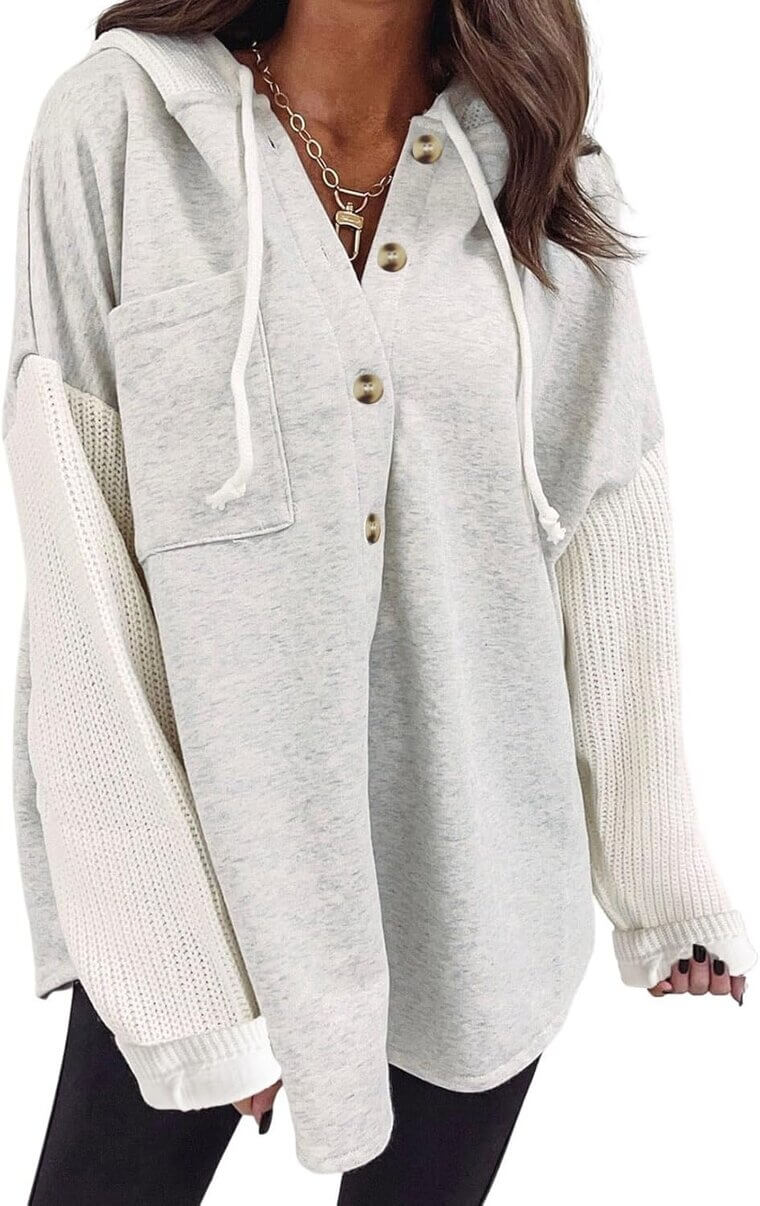 SHEWIN Oversized Hoodie - Cozy Style for Every Day - Don’t Miss the 18% Discount!