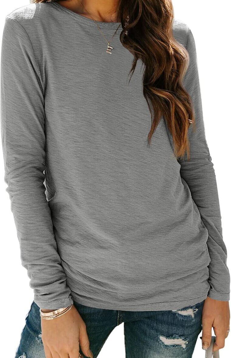 AUTOMET Women's Long Sleeve Top - Perfect for Every Season - Don’t Miss the 56% Discount!