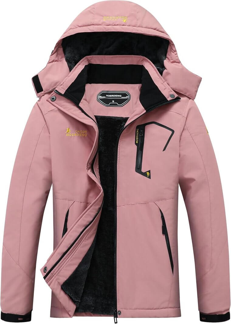 MOERDENG Ski Jacket - Stay Warm and Dry on the Slopes! - Enjoy 56% Off!
