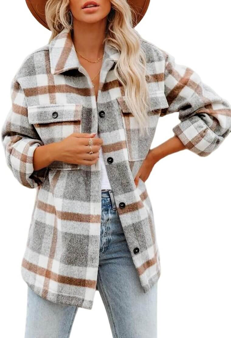 Beaully Flannel Shacket - Cozy Style for Every Season - Don’t Miss the 44% Discount!
