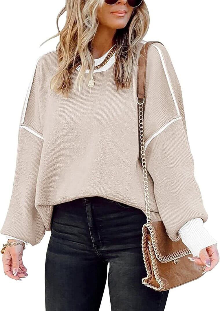 ETCYY Oversized Sweater - Trendy Fall 2025 Style! - Now 25% Off!