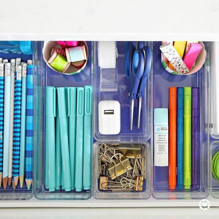 Use Drawer Organizers For Your Office Supplies