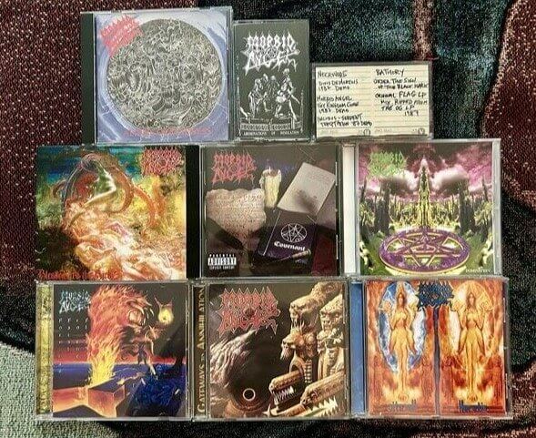 Abominations of Desolation by Morbid Angel - 1986 Unreleased Cassette - $200
