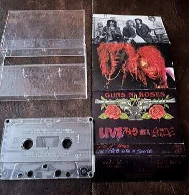 Live ?! *@ Like a Suicide by Guns N' Roses - 1986 Uzi Suicide Cassette - $300
