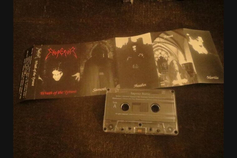 Wrath of the Tyrant by Emperor - 1992 Demo Cassette - $400