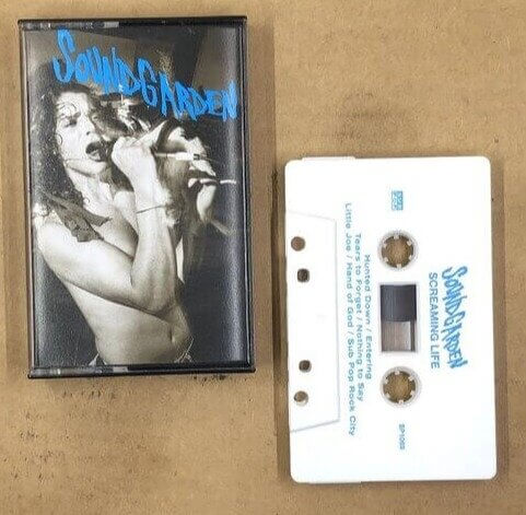 Screaming Life by Soundgarden - 1987 Sub Pop Cassette - $250