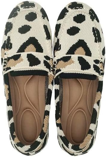 Women's Knitted Loafers - Stylish, Comfy & Breathable Flats - 17% Off!