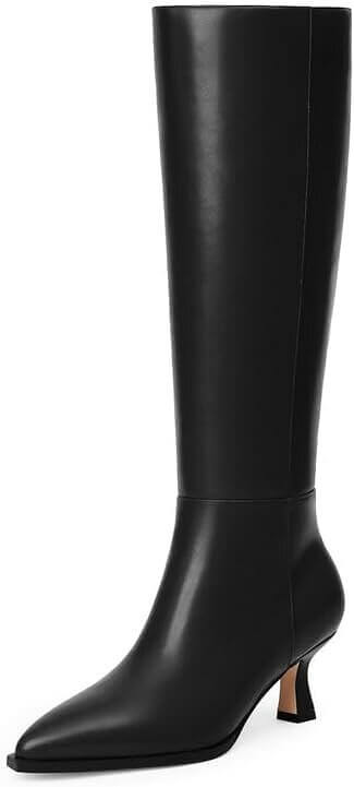 Modatope Knee High Boots - Stylish Fall Fashion with Kitten Heels - Now 6% Off!