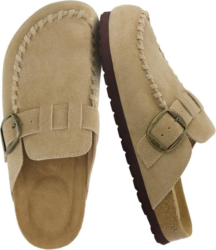 CUSHIONAIRE Canoe Suede Clogs - Casual Comfort for Everyday Adventures - Now 41% Off!