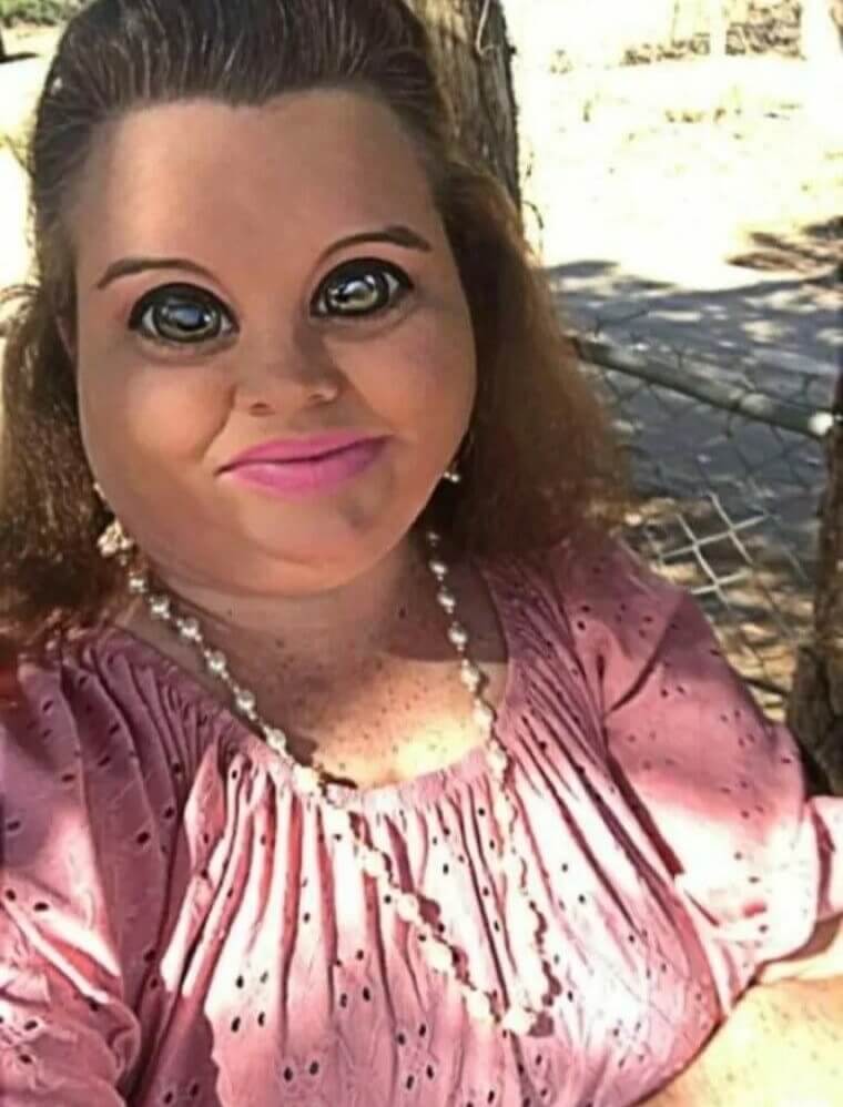 Filter Fun Has Woman Bugging Out