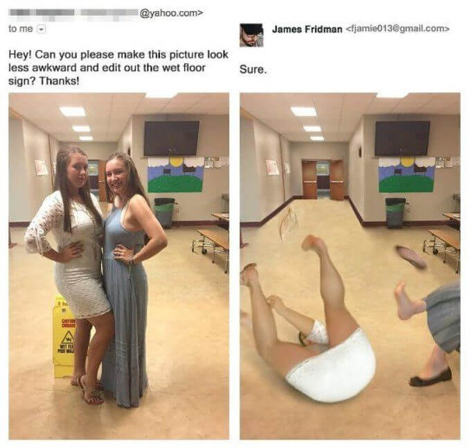 The Sign Was There For A Reason