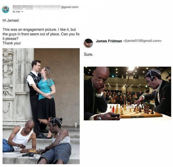 Interrupting A Chess Match