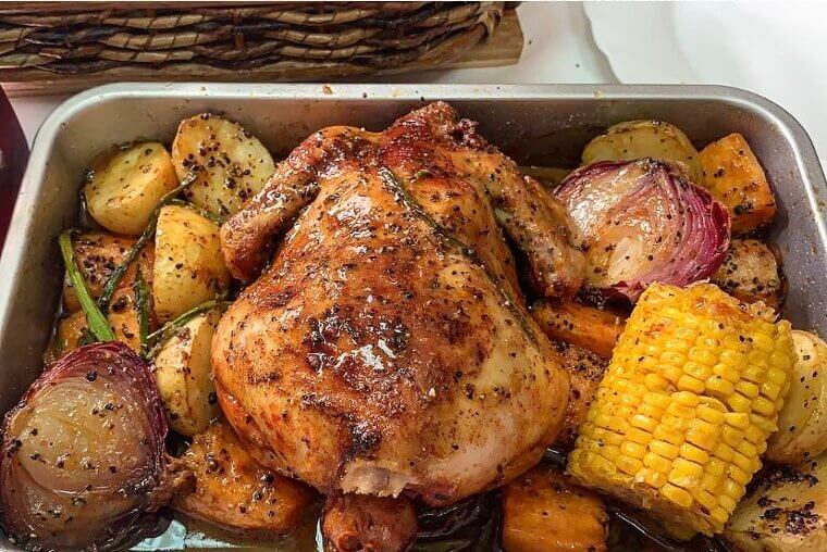 The Millennium Garden’s Herb-Roasted Chicken